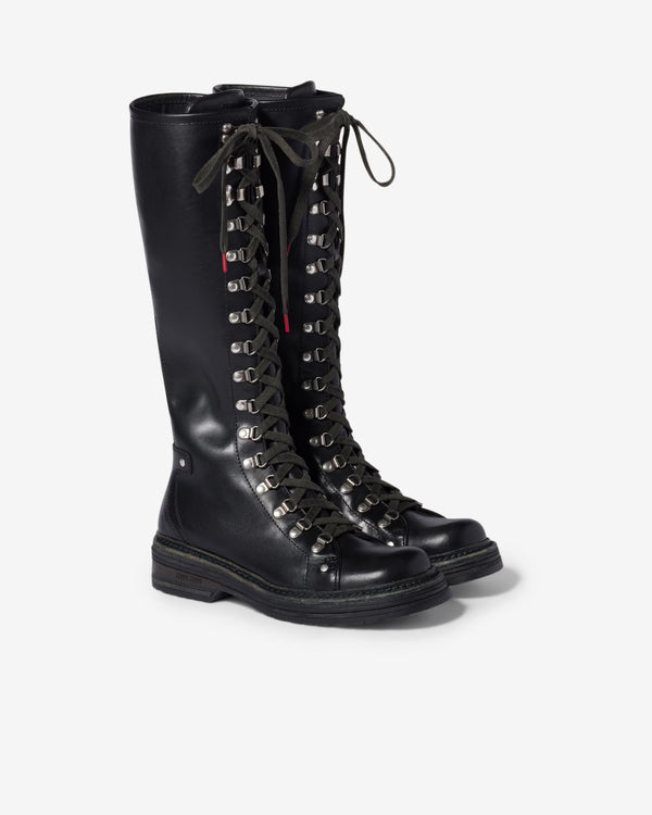Miu Miu - Leather Boots - (Black)