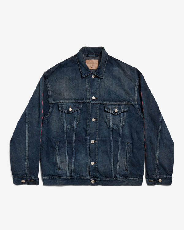 Balenciaga - QIXI 25 Oversized Denim Jacket - (Dark Blue)