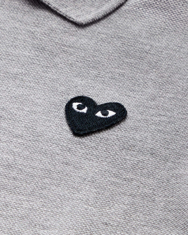 Play - Black Kid’s Polo Shirt - (Grey)