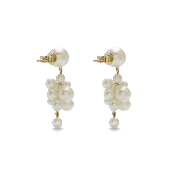 Sophie Bille Brahe - Botticelli Pearl Earrings - (YG)