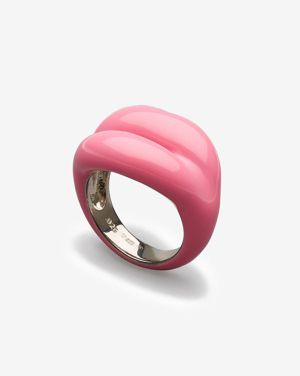Solange - Hotlips Ring in Bubblegum Pink