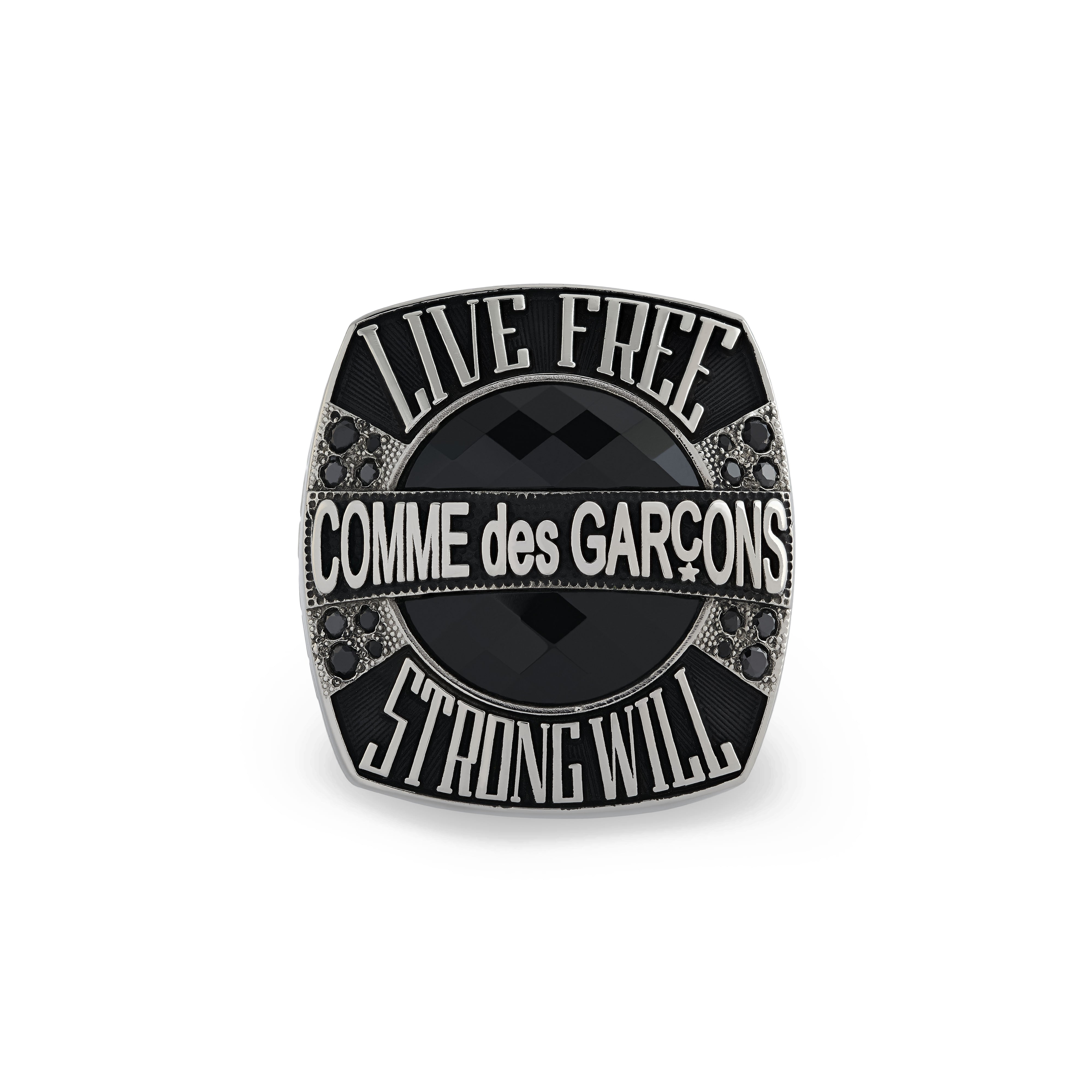 Comme des garcons hot sale champion rings