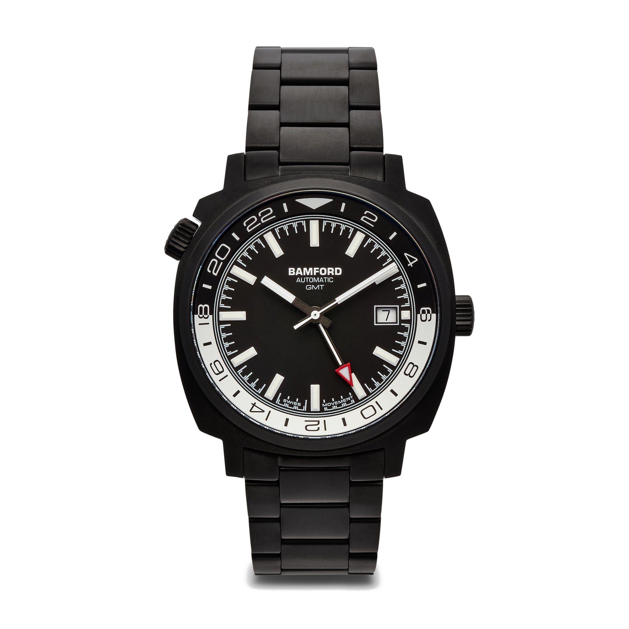 Bamford Watches - GMT Watch - (Black) view 1
