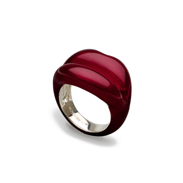 Solange - Hotlips Ring In Black Cherry