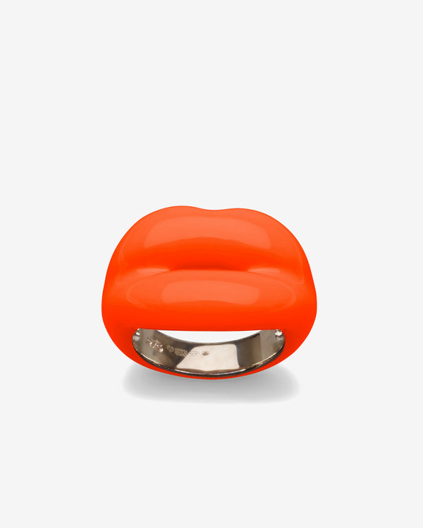 Solange - Hotlips Ring - (Neon Orange)
