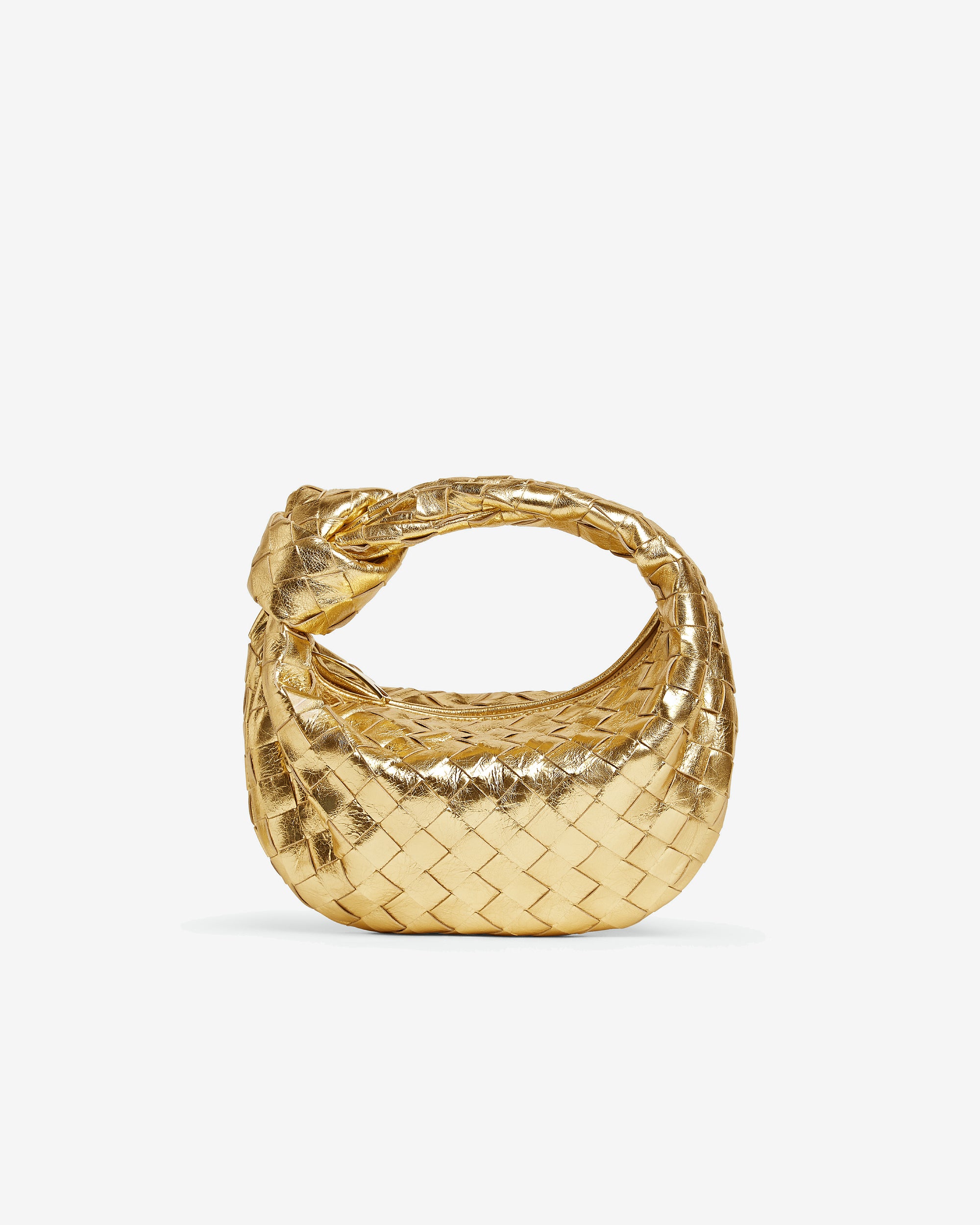 Bottega Veneta: Mini Jodie Bag (Gold) DSML E-SHOP