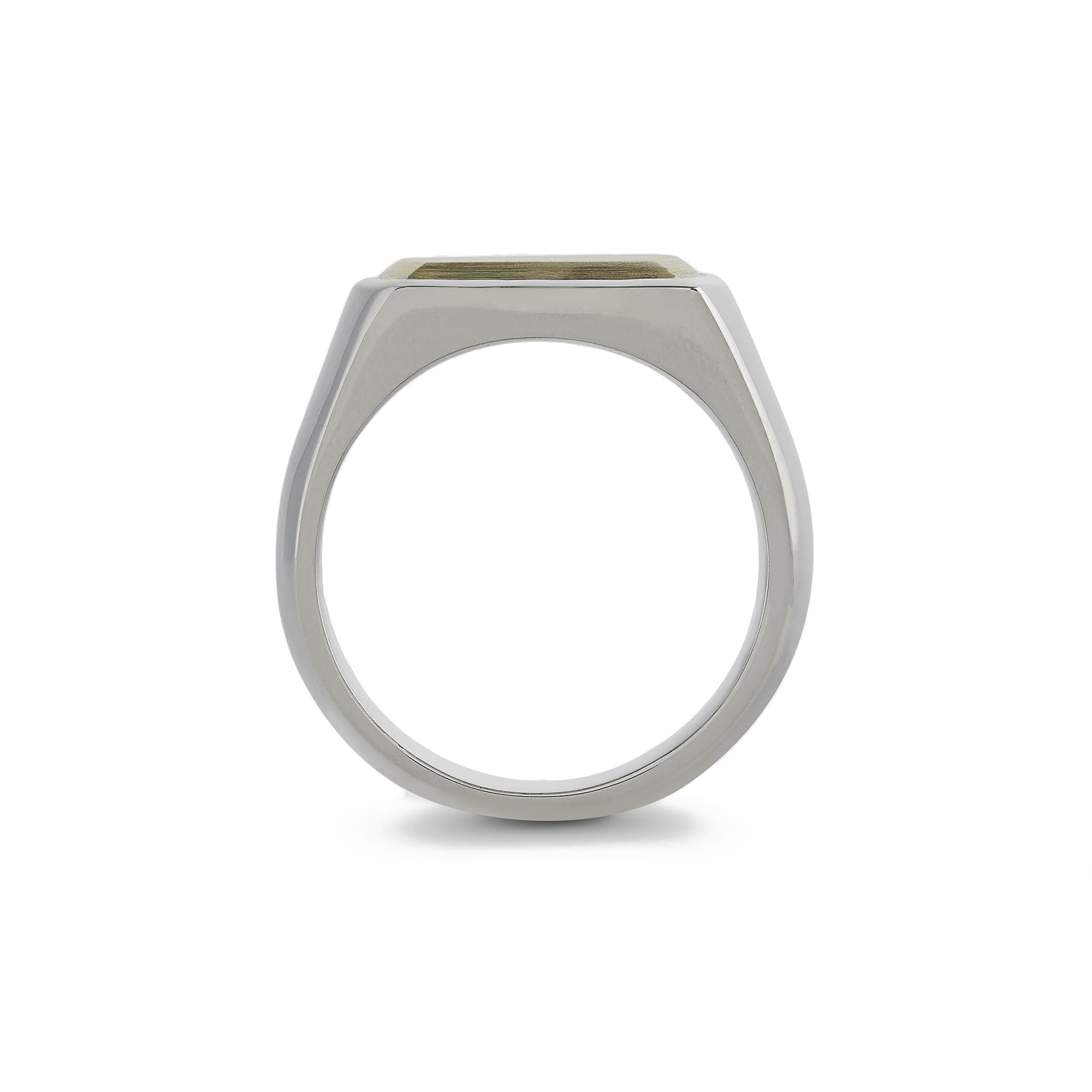 Tom Wood - Cushion Gold Top Ring