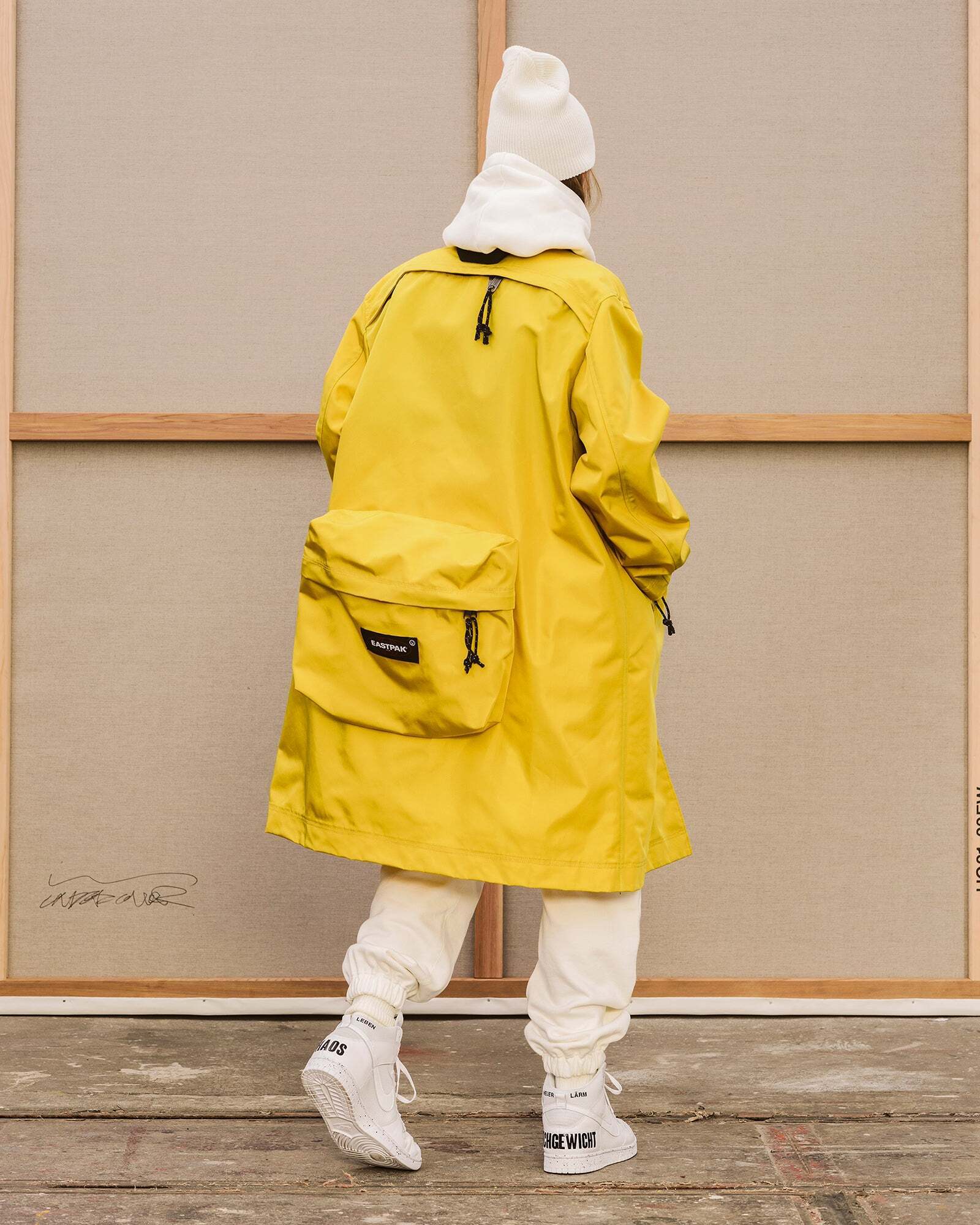 Undercover: EASTPAK Men's Mac (Yellow) | Dover Street Market London