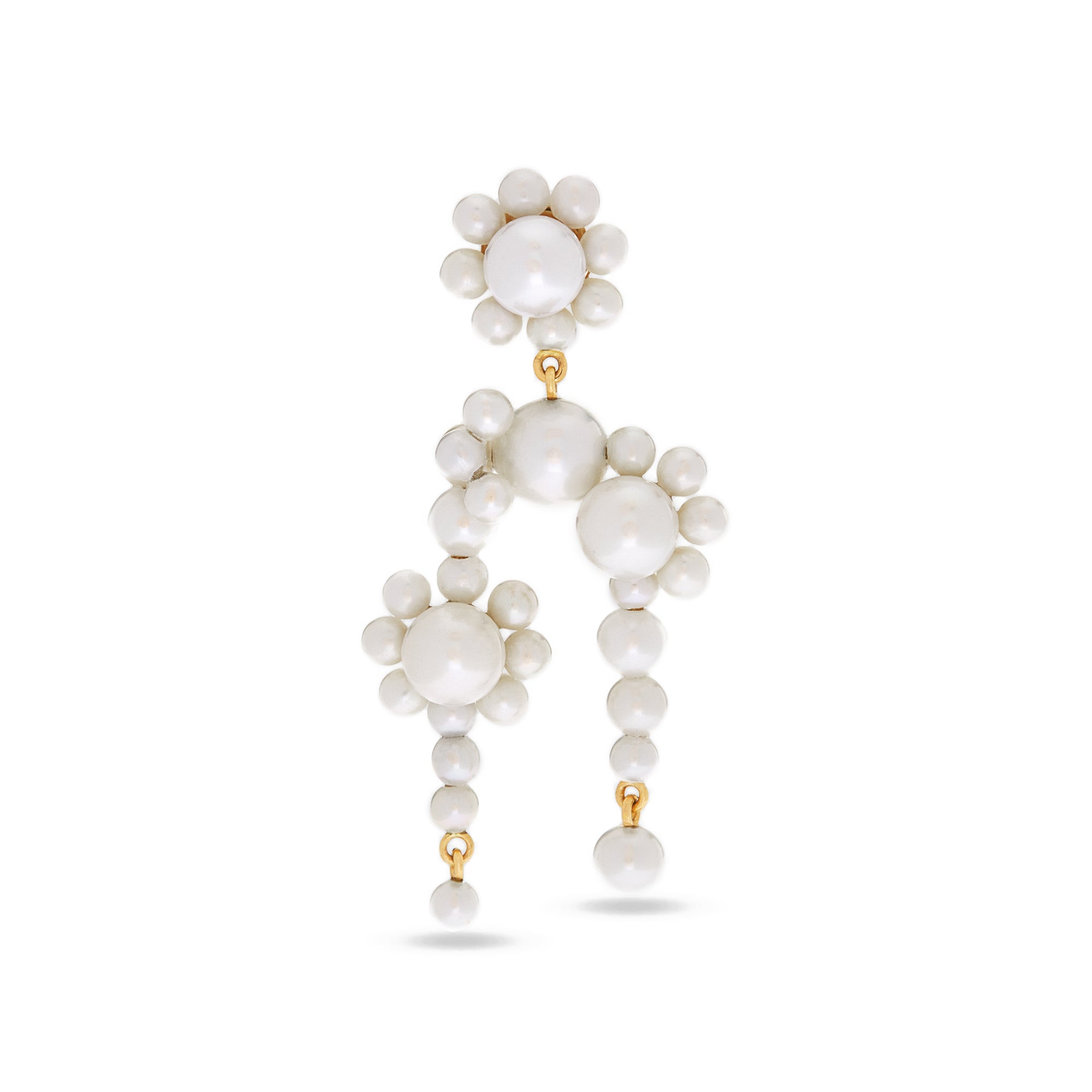 Sophie Bille Brahe - Fontaine Marguerite Earring view 1