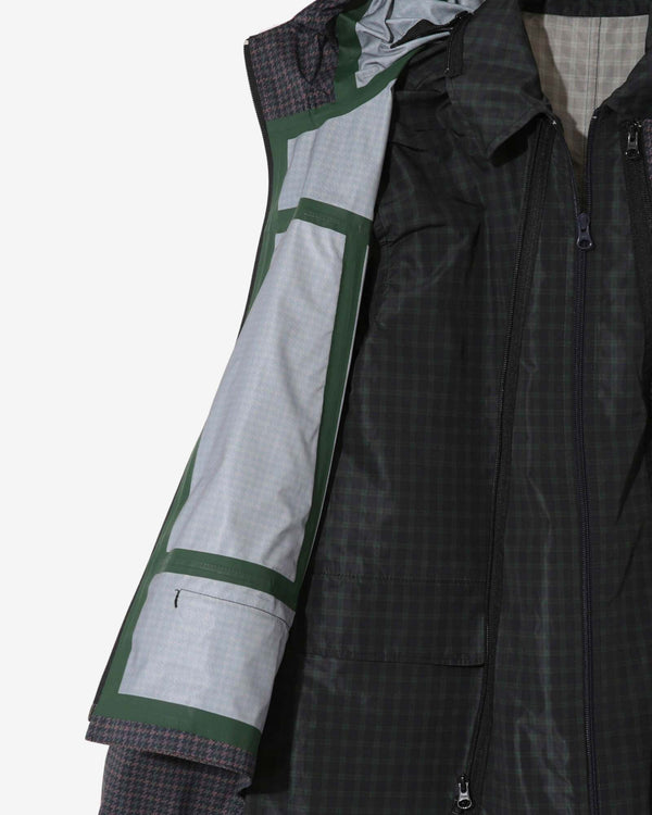Undercover - Men’s Check Coat - (Green)