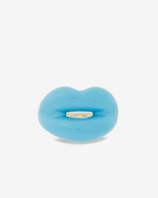Solange - Pastel Blue Hotlips Ring