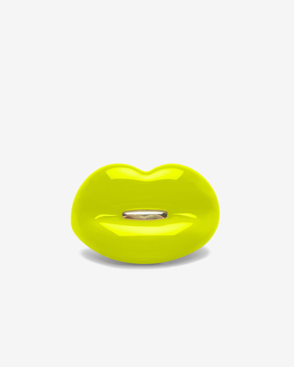 Solange - Neon Yellow Hotlips Ring