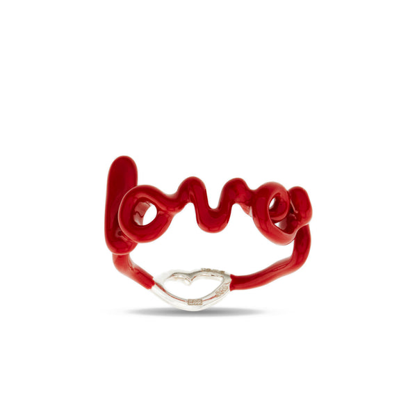 Solange - Lover Hotscripts Classic Ring in Red