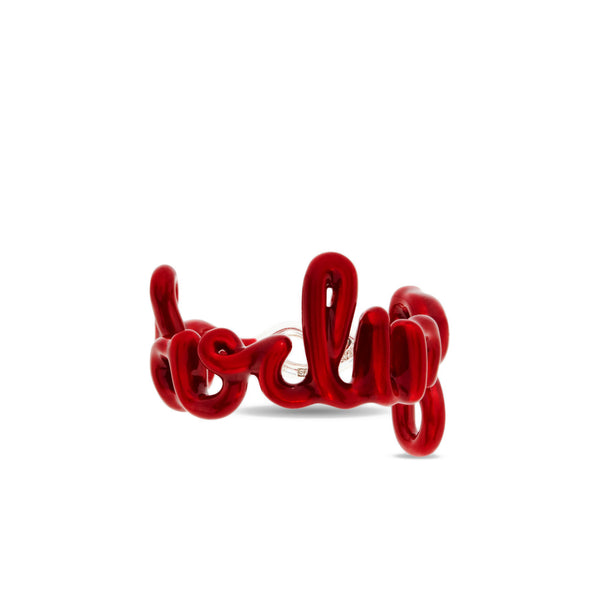 Solange - Darling Hotscripts Ring in Juicy Red
