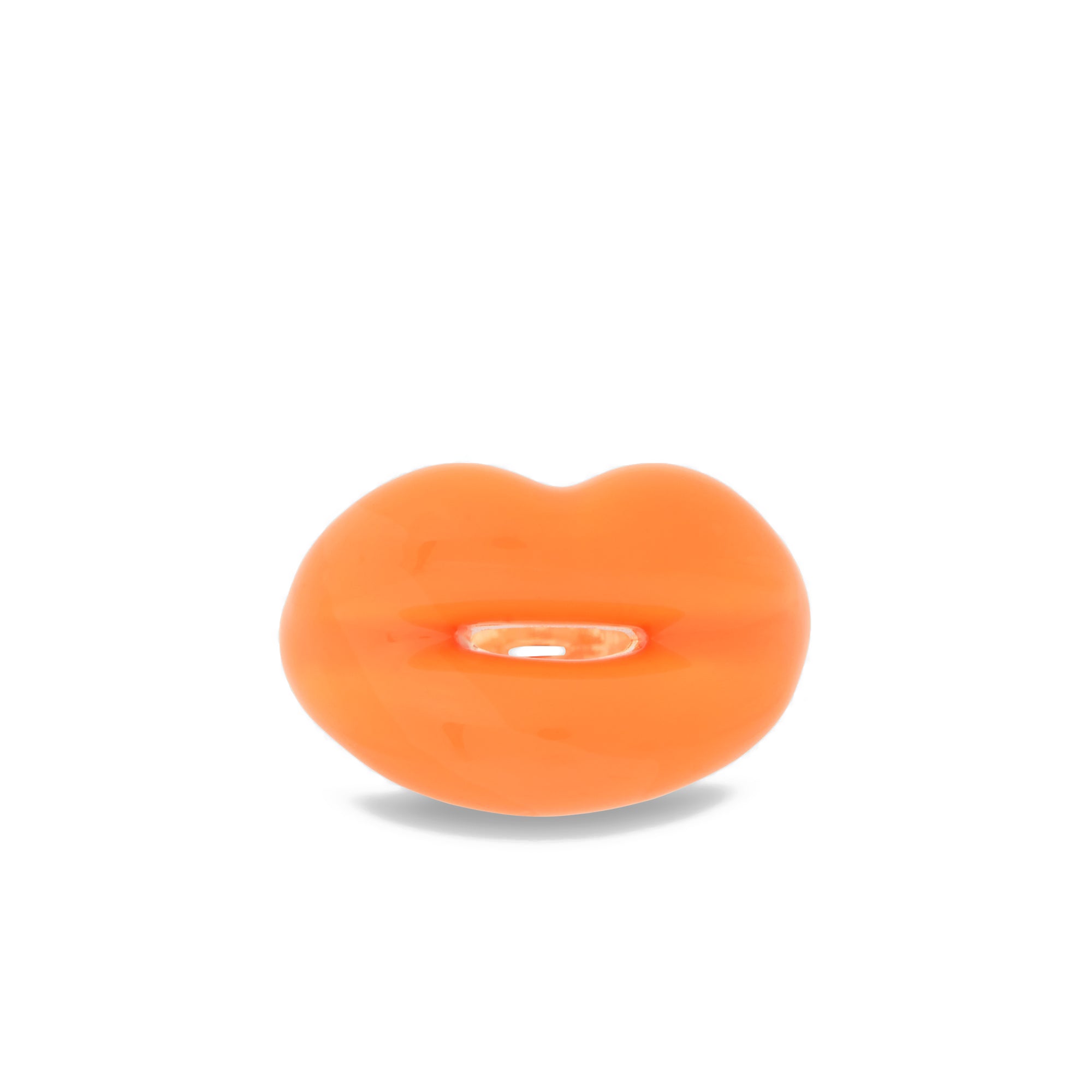 Solange - Pastel Orange Hotlips Ring view 1