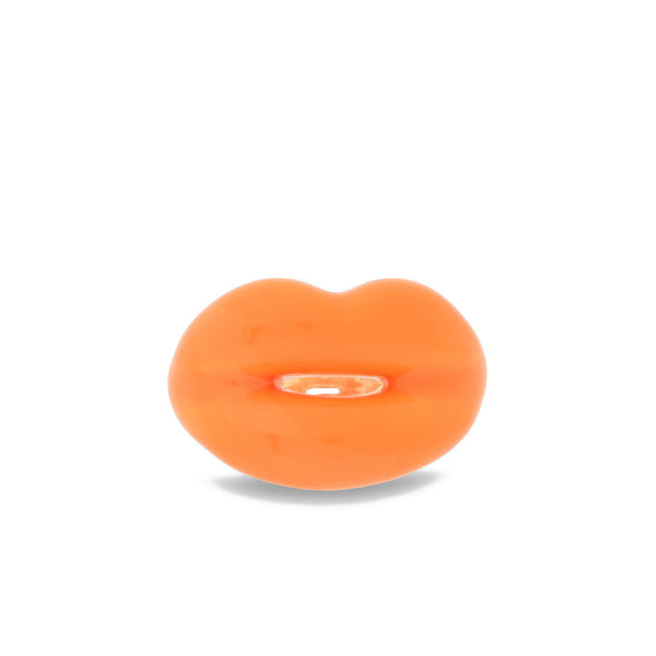 Solange - Pastel Orange Hotlips Ring