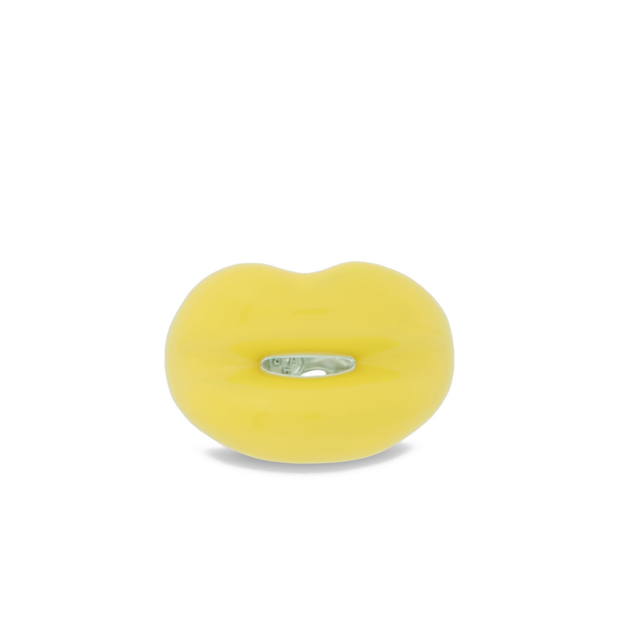 Solange - Hotlips Ring in Pastel Yellow view 1