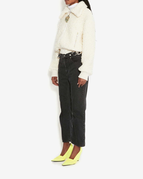 J.W. Anderson - Women’s Chain Link Straight Fit Jeans - (Black)