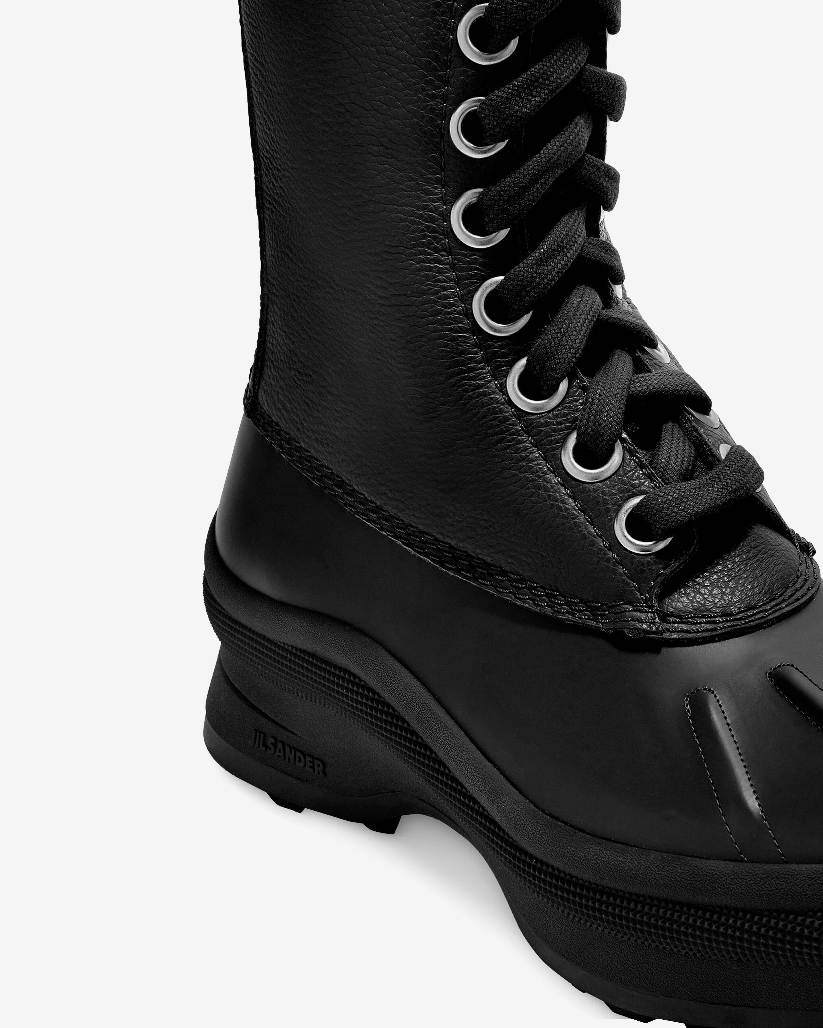 Jil sander hotsell lace up boots