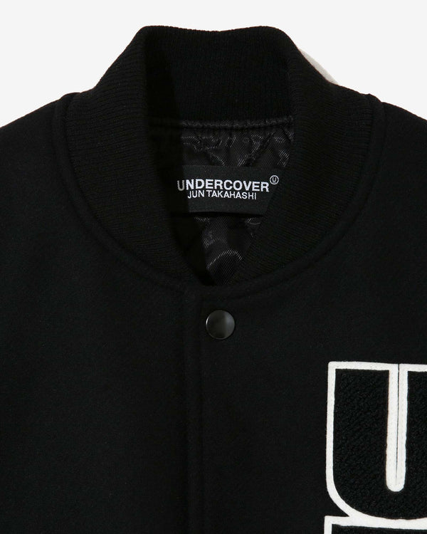Undercover - Women’s Varsity Jacket - (Black/Off-White)