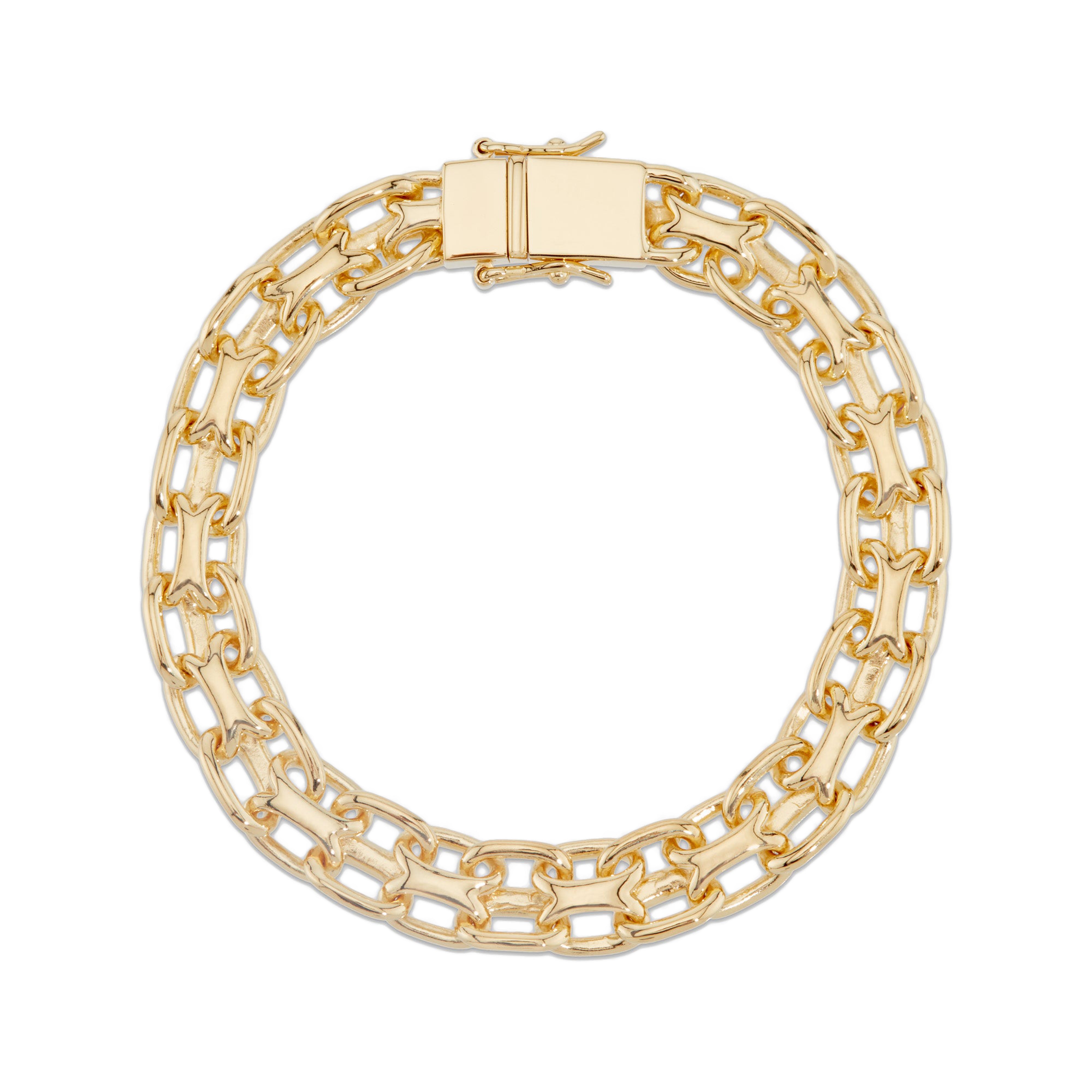 アクセサリー TOMWOOD Vintage Bracelet Gold Tom Wood Vintage chain-link Bracelet | Gold | FARFETCH
