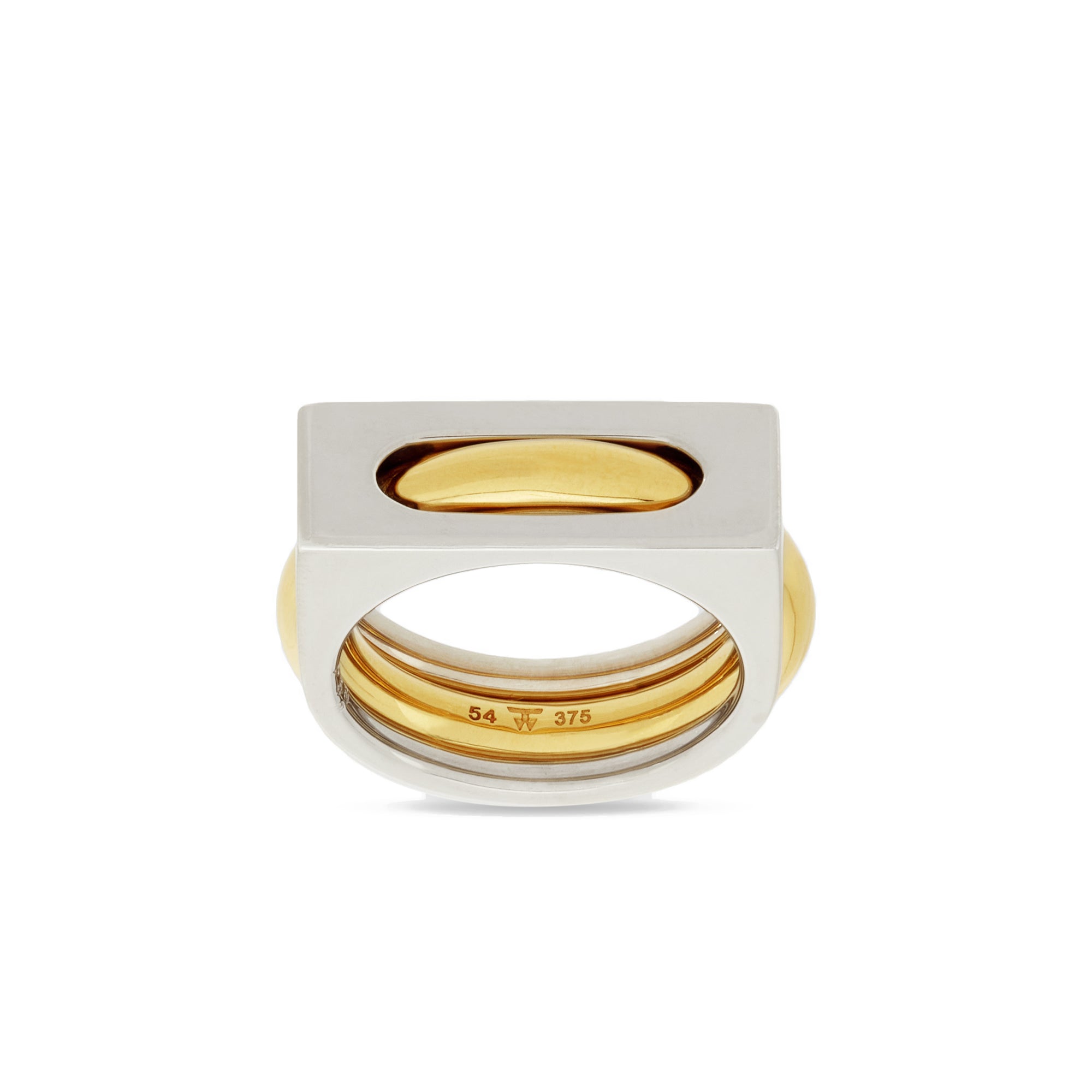 Tom Wood - Cage Ring Single - (Silver) view 2