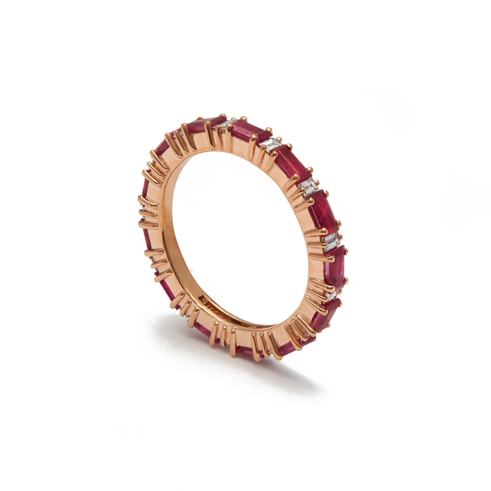 Suzanne Kalan - Ruby Eternity Band view 2