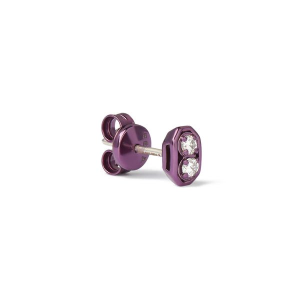 Eera - Roma Earring Metallic - (Purple)