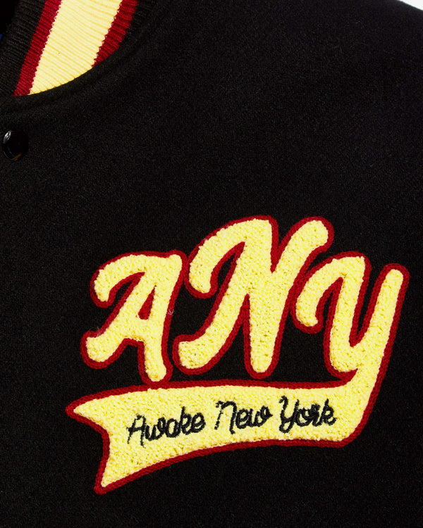 Awake NY - Corazón Varsity Jacket - (Black)