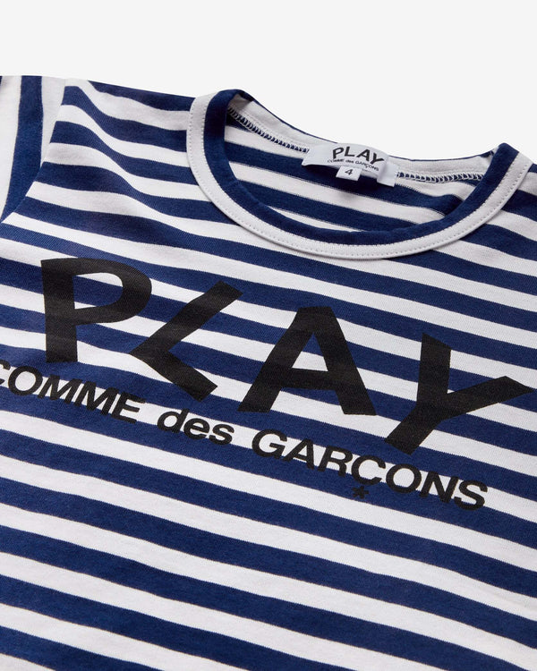 Play - Striped Kid’s Striped T-Shirt - (Navy)