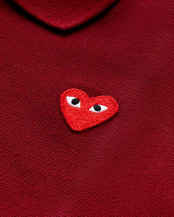 Play - Red Kid’s Polo Shirt - (Burgundy)