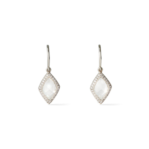 William Welstead - Kite Diamond Earrings - (Platinum)