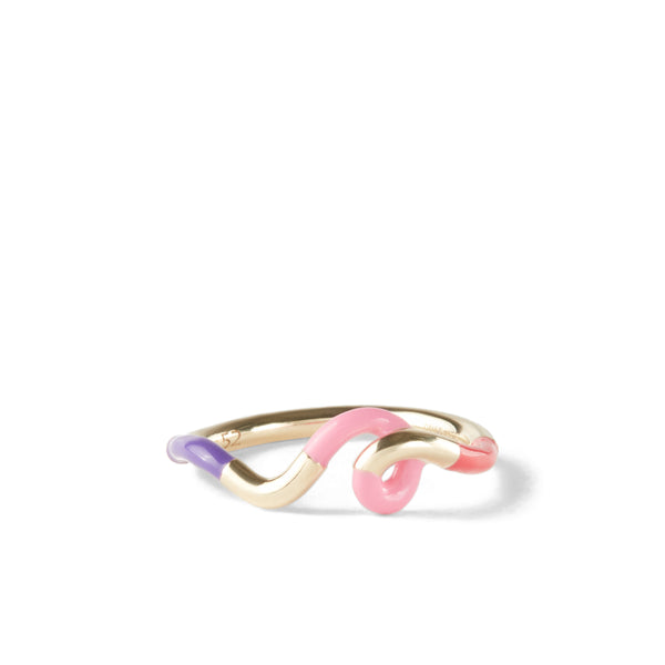 Bea Bongiasca - Wow Mini Snake Ring - (Ras/Pur)
