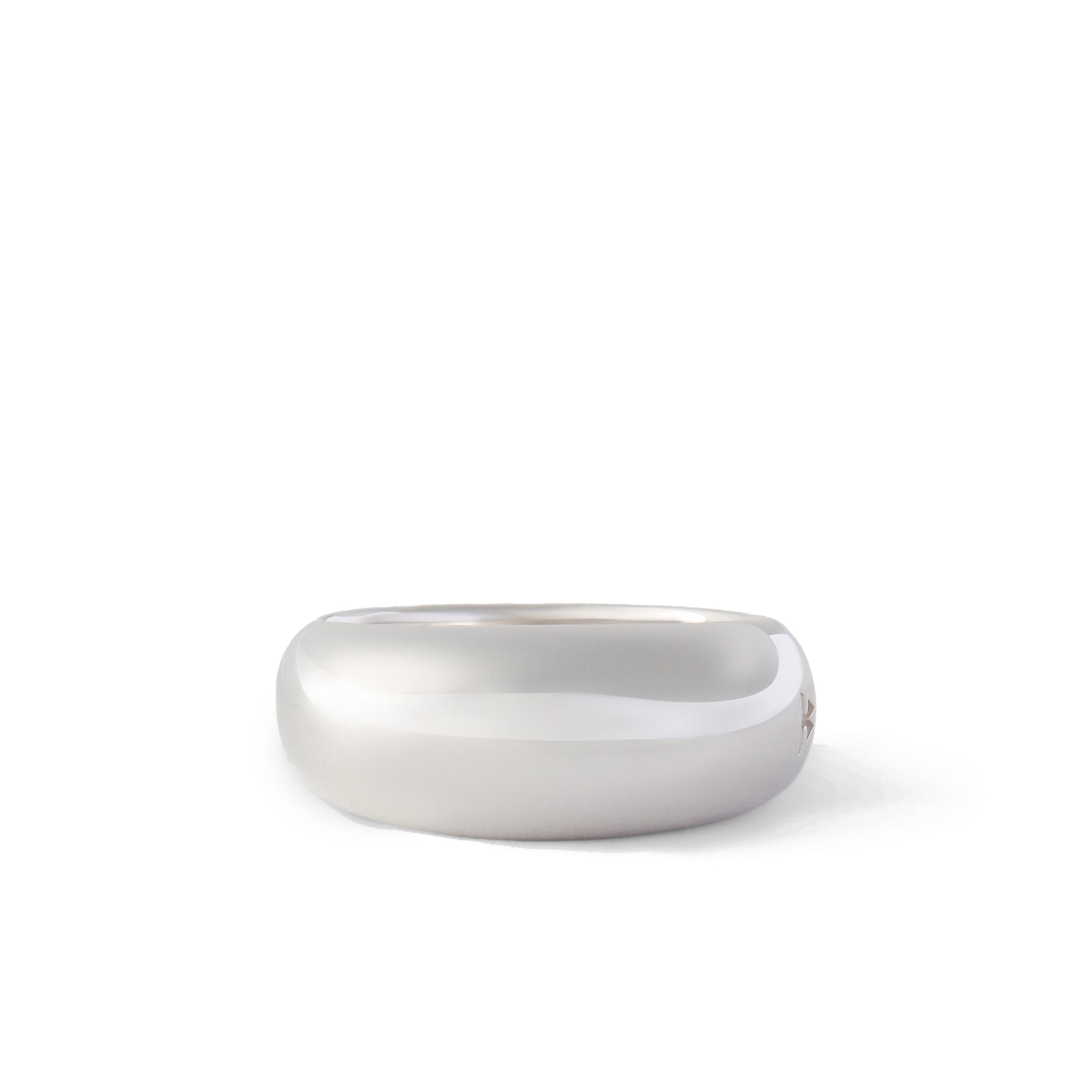 Tom Wood - Ice Ring Slim - (Silver) view 1