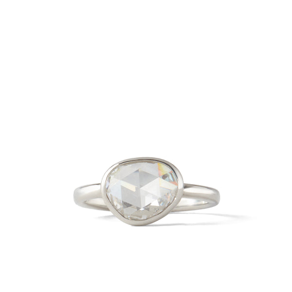 William Welstead - Women’s Antique Rose Diamond Ring - (Platinum)