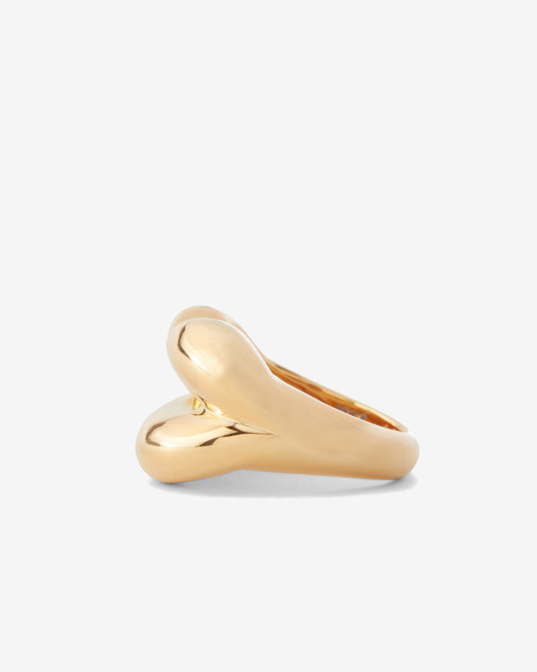 Solange - Women’s Hotlips Gold Vermeil - (Silver/Gold)