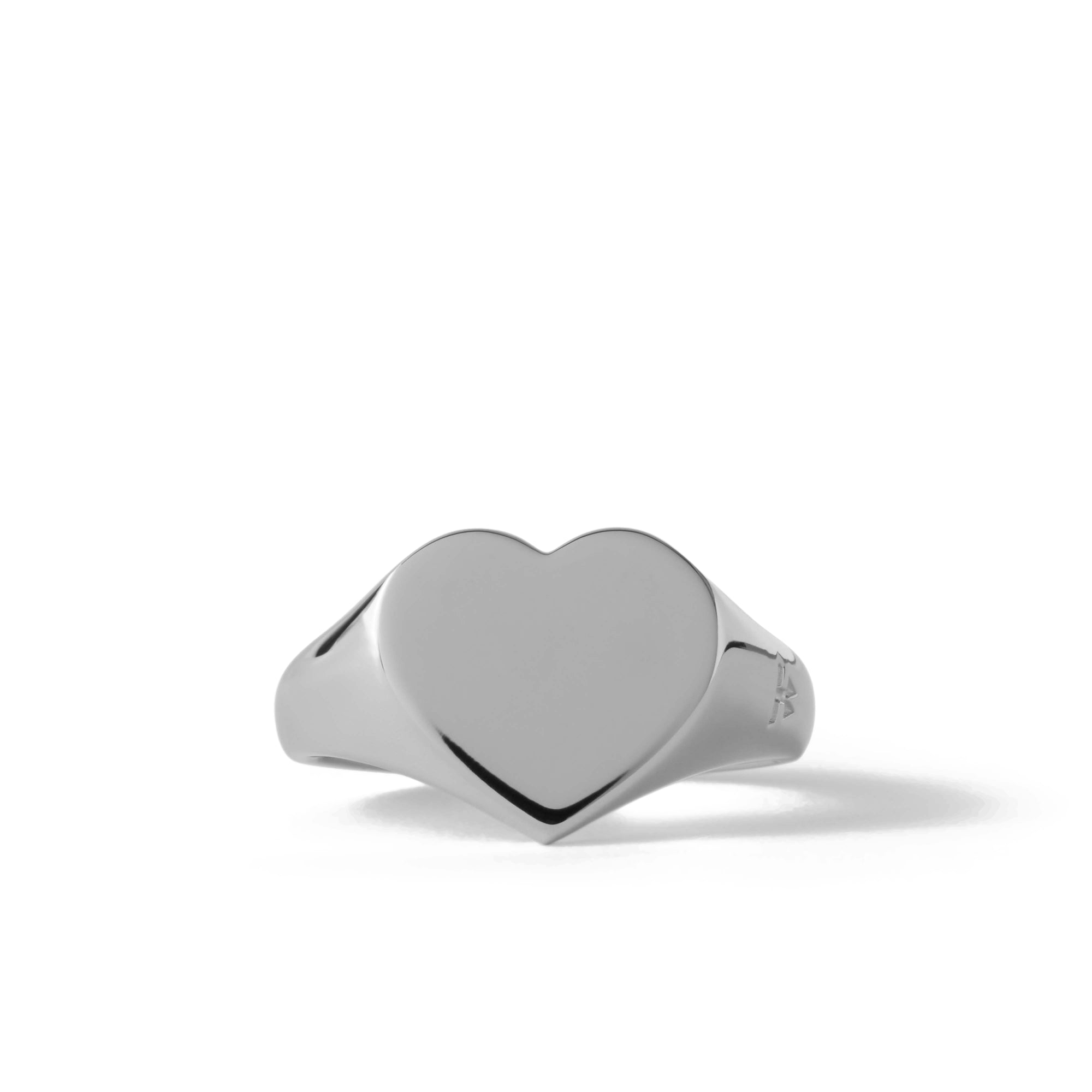 Tom Wood -  Mini Heart Ring - (Silver) view 1