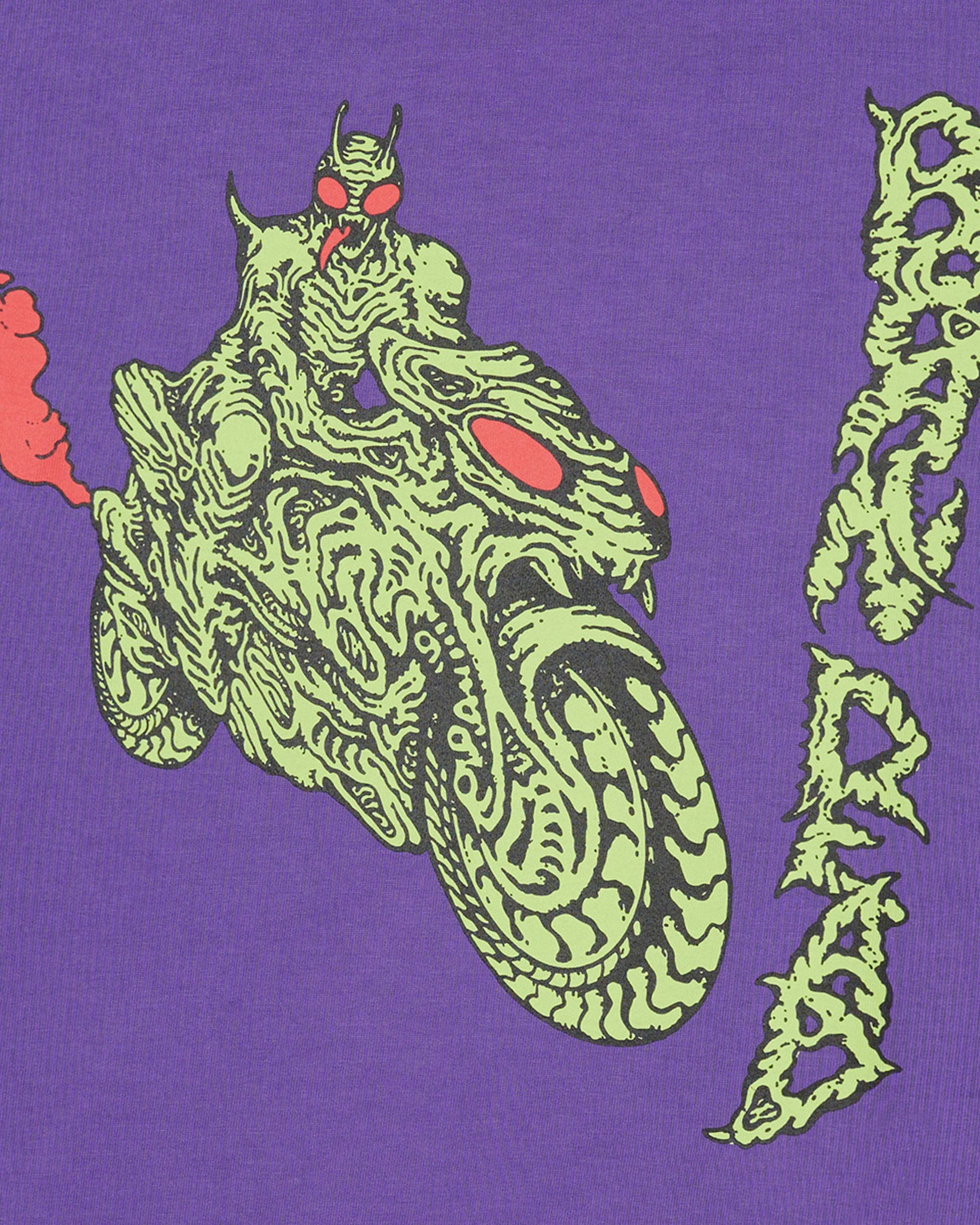 Brain Dead - Men’s Goon Rider T-Shirt - (Purple) view 3