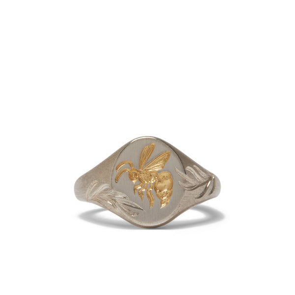 Castro Smith - Honey Bee Ring - (Silver/Gold)