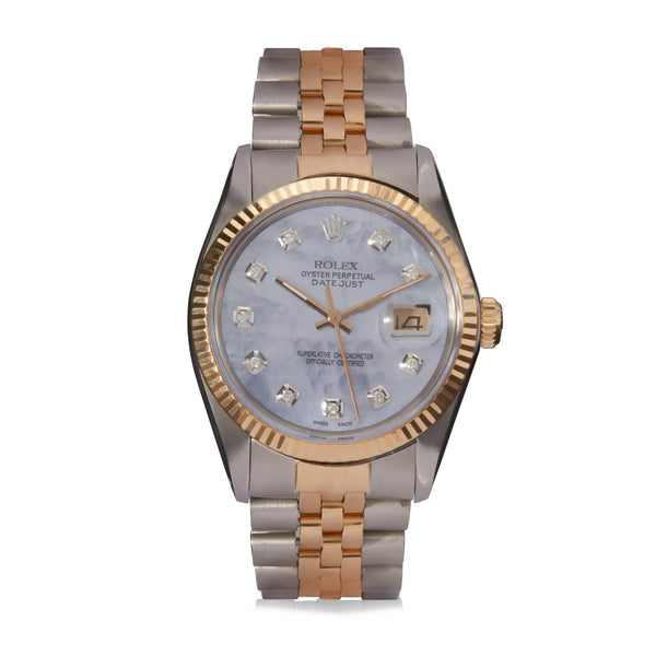 Private Label Dubai Ltd - Customised Rolex Datejust - (Steel and Yellow Gold)