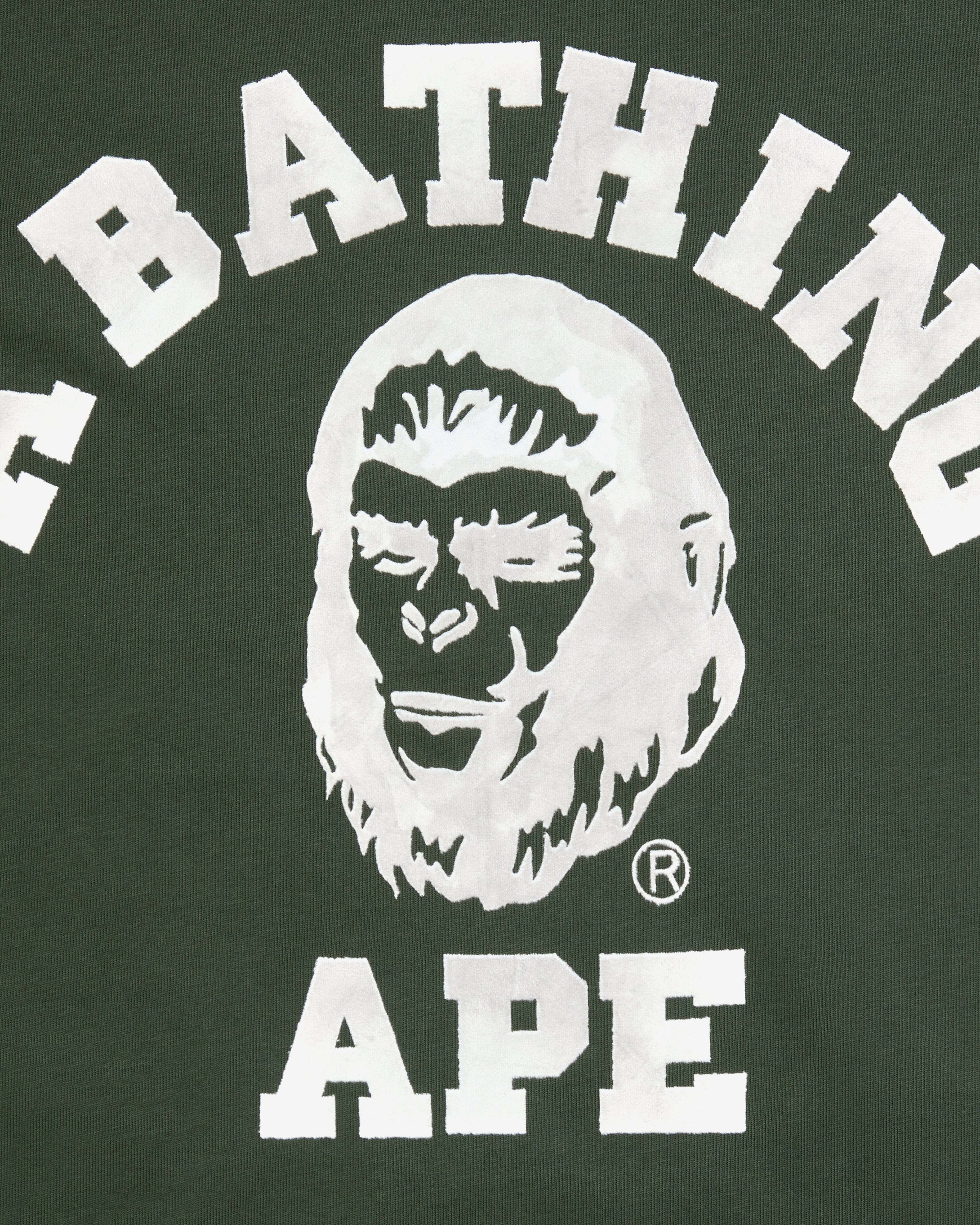 A Bathing Ape® - Bape College Graphic Tee - (Green)