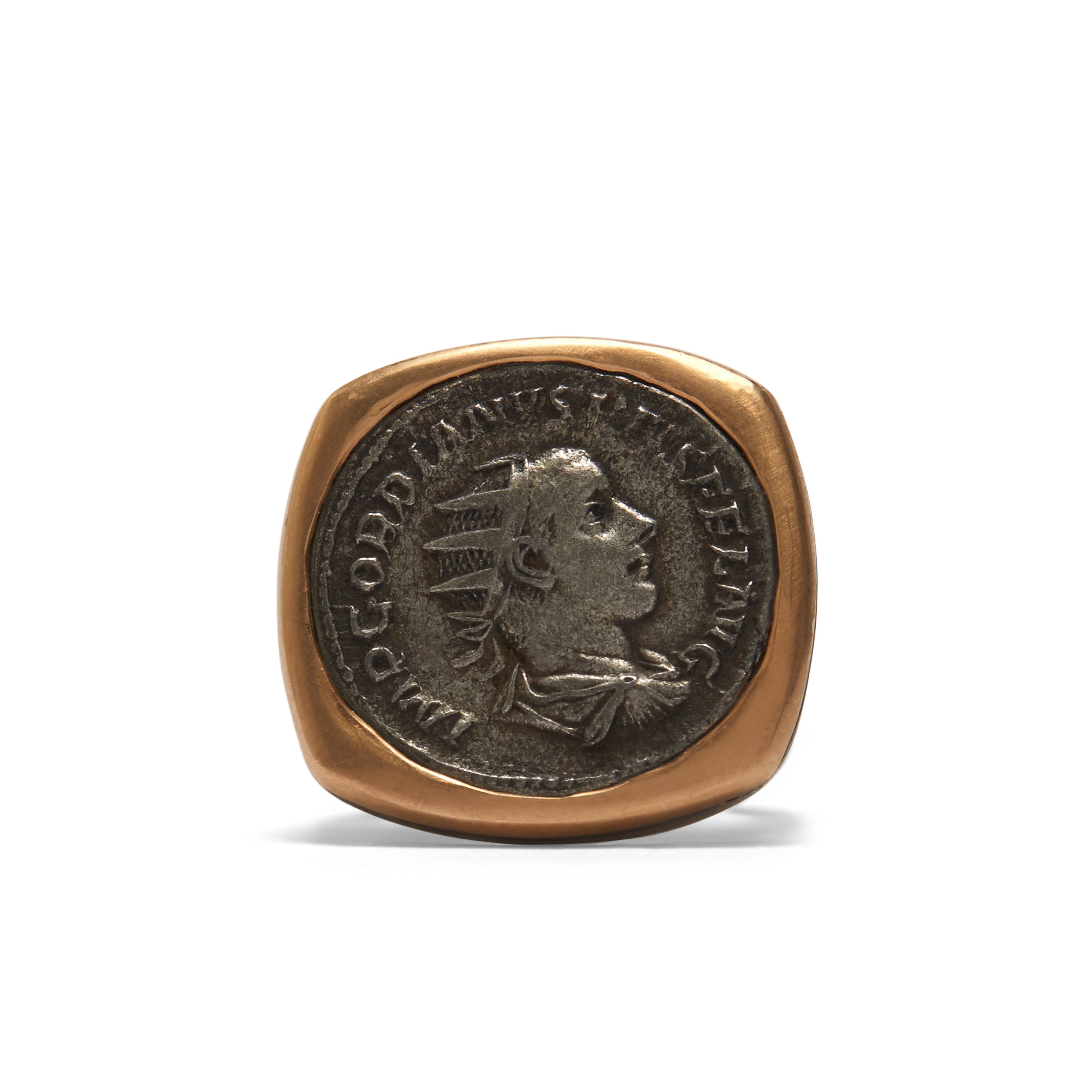 hum Coin Signet Ring 16号