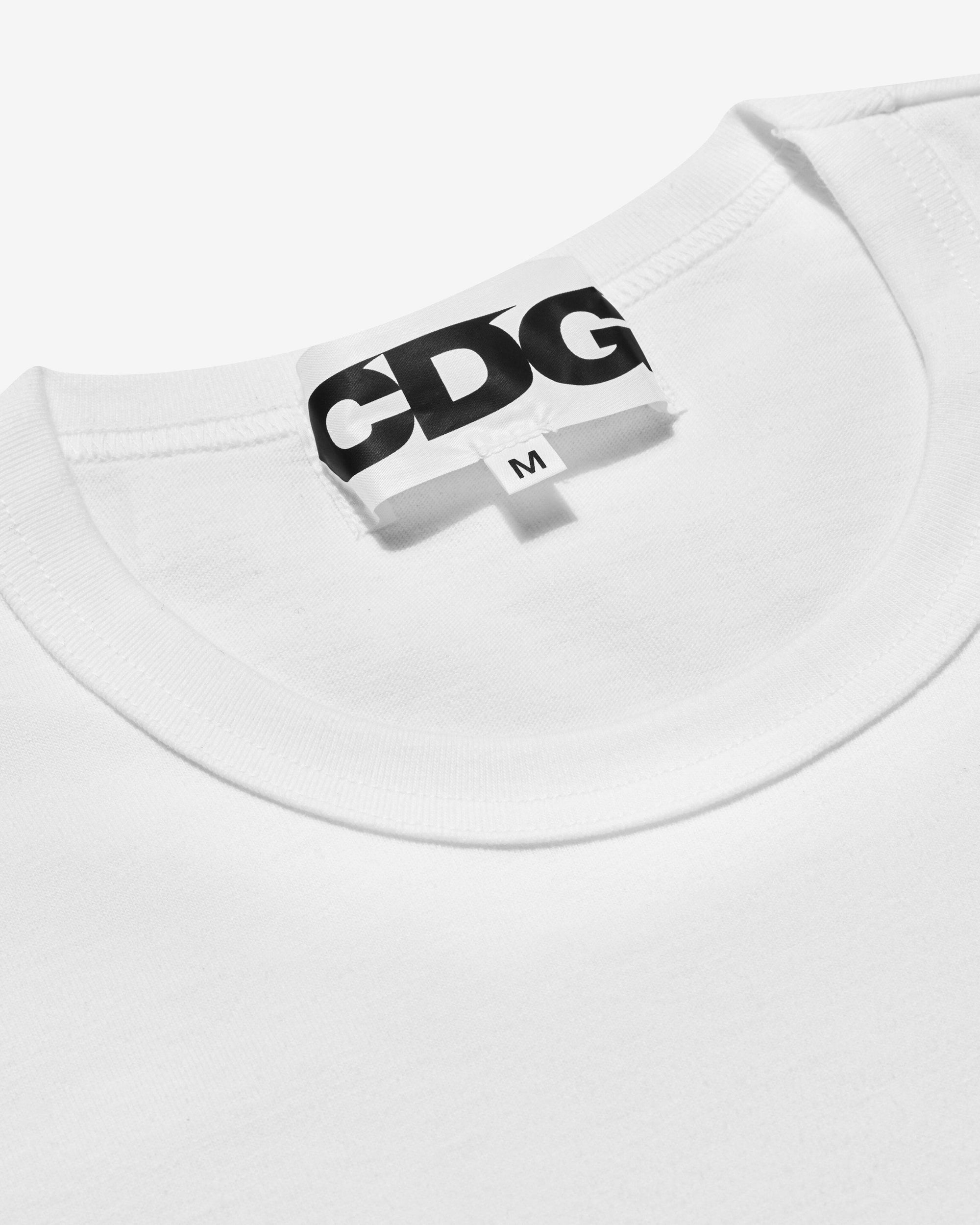 CDG - Long Sleeve T-Shirt - (White) view 3