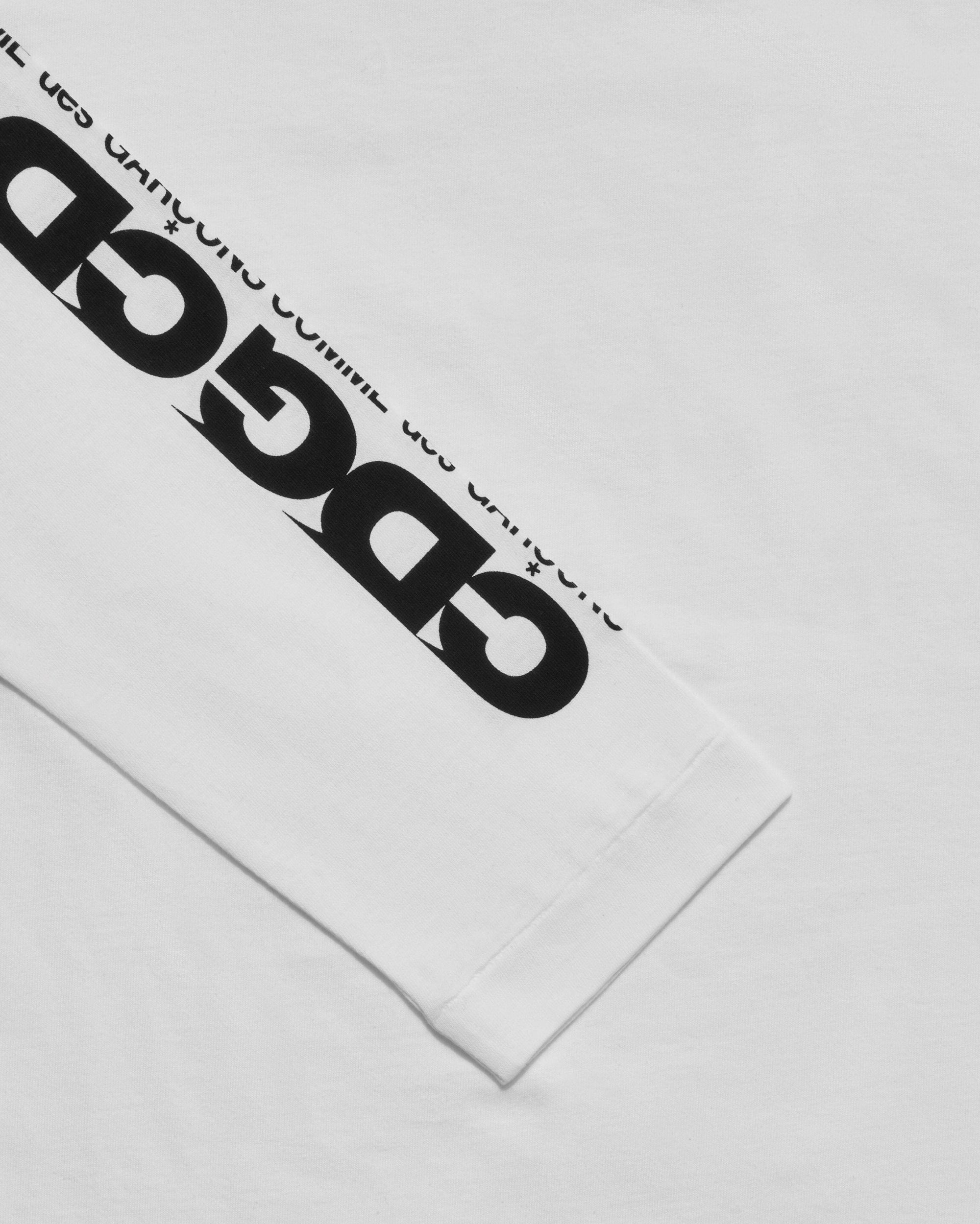 CDG - Long Sleeve T-Shirt - (White) view 4