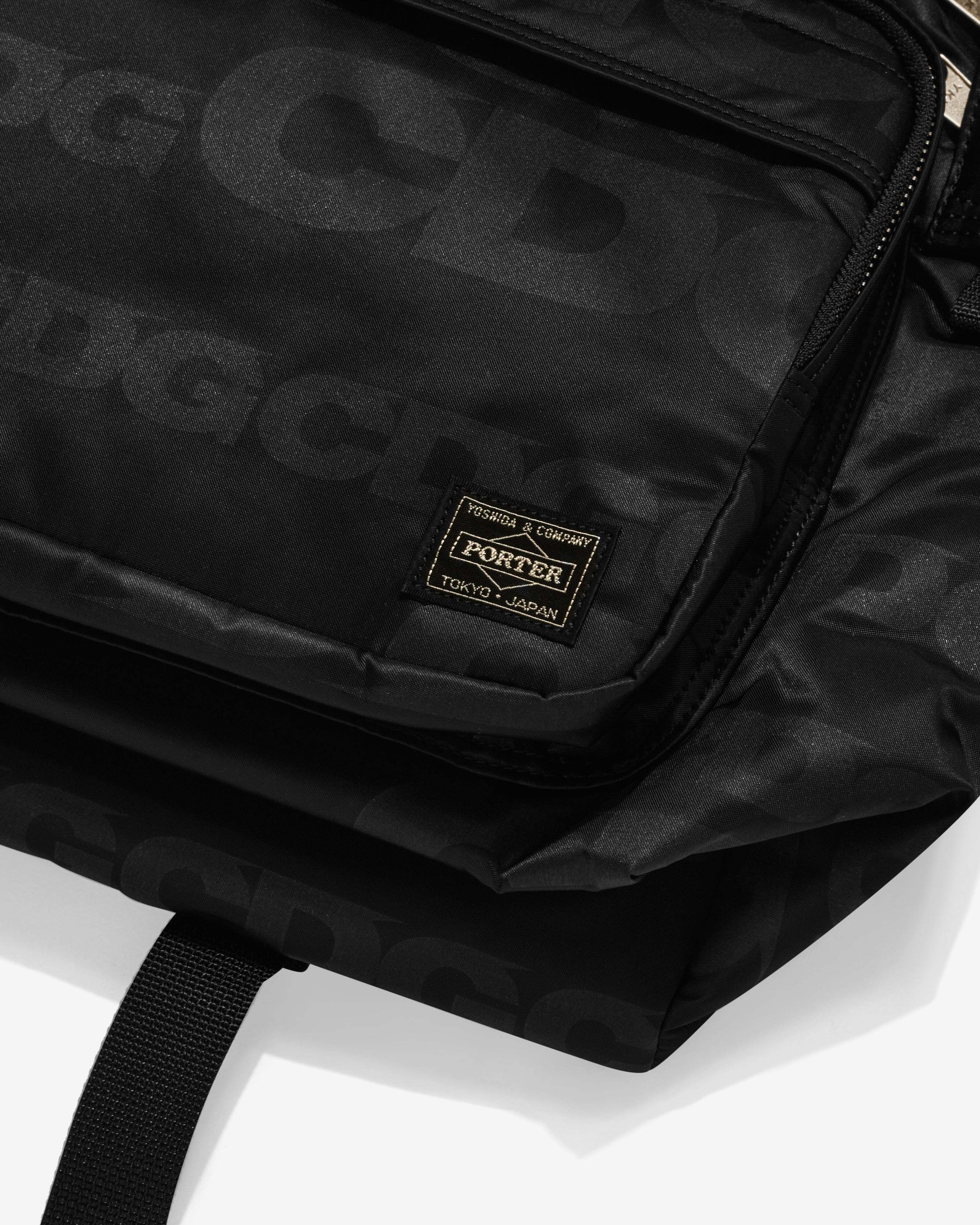CDG: Porter Yoshida Rucksack (Black) DSML E-SHOP