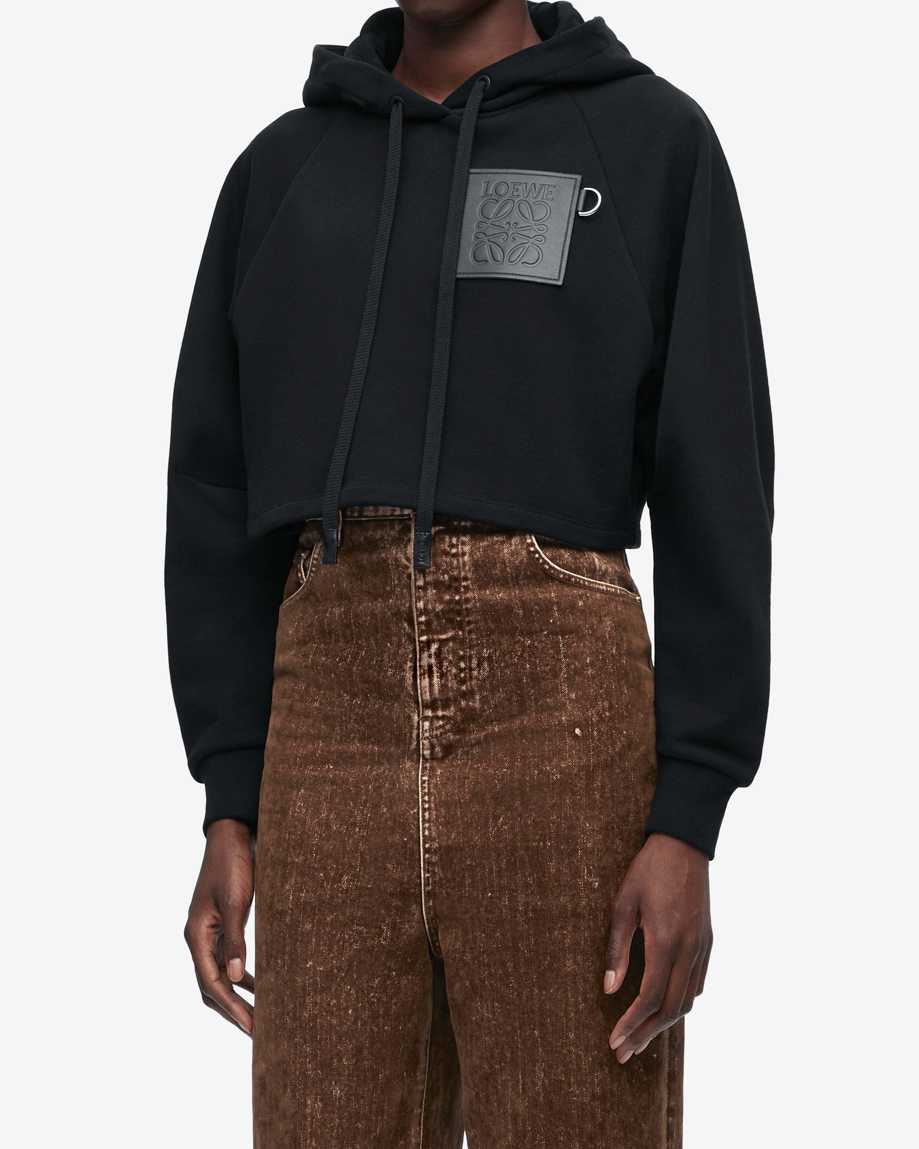 Loewe cropped discount hoodie