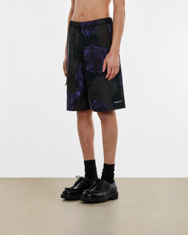 Undercover - Men’s Rose Shorts - (Black/Purple)