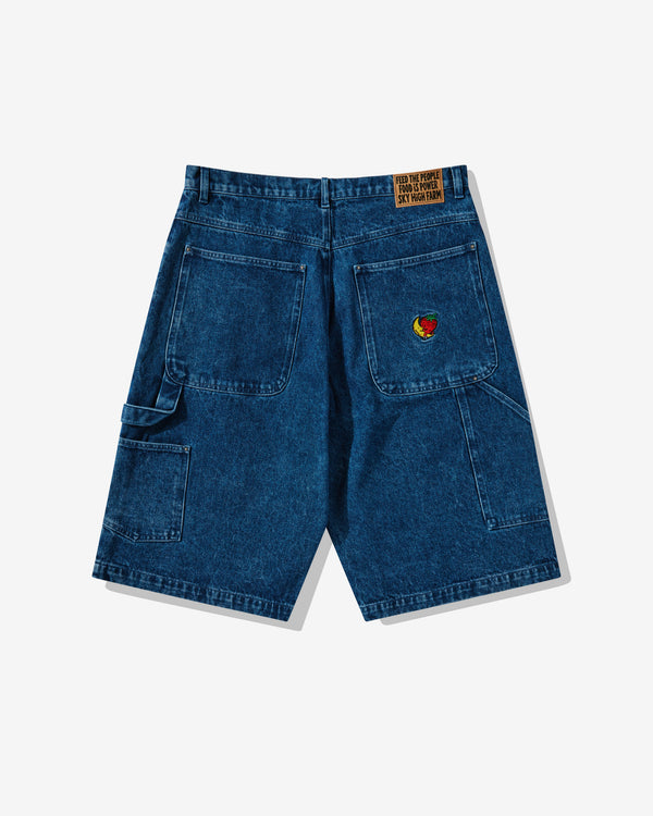 Sky High Farm Workwear - Unisex Carpenter Denim Shorts - (Blue)