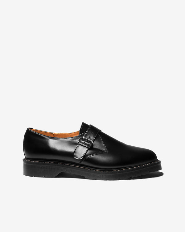 Noah - Solovair Men's Monk Shoe - (Black)