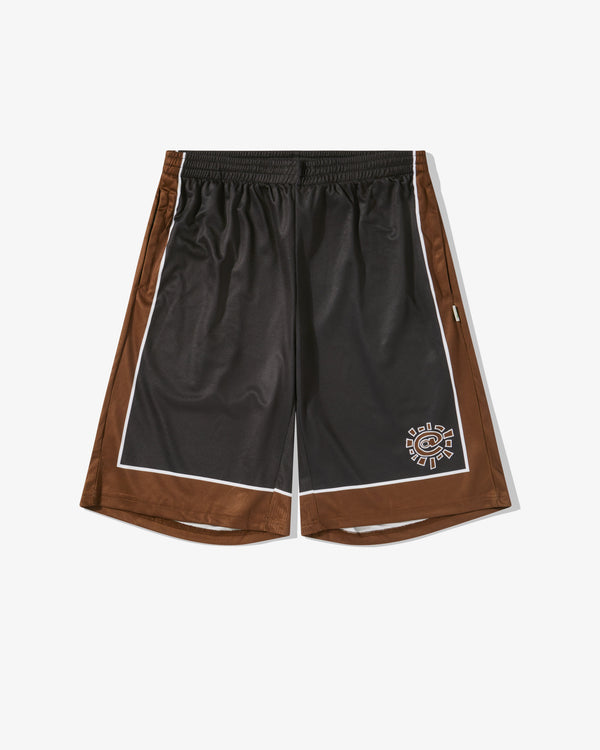 Always Do What You Should Do - Men's Court Shorts - (Black/Brown)